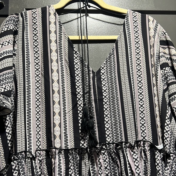 NWOT Suzanne Betro Weekend Babydoll Top, Size 3x - Picture 6 of 6